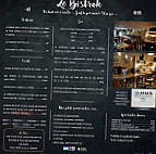 Le Bistrok Toulon menu