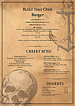 Rum House menu