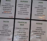 Pizze Pasta menu