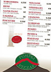 Pompei Pizzas menu