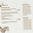 Restaurant Hammermühle menu