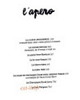 Cafe Citron Jacquemus Et Kaspia menu