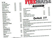 Firehouse menu