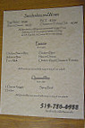 Olde Haus Cafe menu