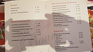 Bistro Cafe Baur menu