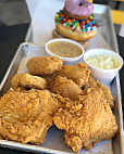 Lee's Fried Chicken Doughnuts food