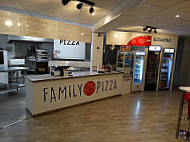 Family Pizza inside