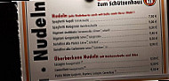 Zum Schützenhaus menu
