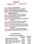 Le Florian menu