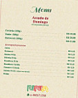 Pizzaria Pulperia menu