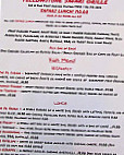 Yellowstone Safari Grille menu