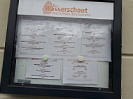 Wasserschout menu
