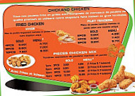 Chickano menu