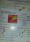 Gevrey Kebab menu