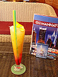 Manhattan Snack Cocktail inside
