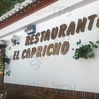 El Capricho menu