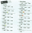 Pizzeria Belvedere menu