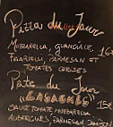 La Bottega Della Pizza menu