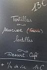 Brasserie Du Trinquet menu