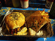 Clandestino Burger Joint food