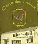 Auberge Du Coq menu