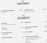 Le 17.45 Rennes menu