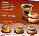 Mcdonald's menu