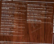 The Burrendah menu