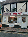 Barclays Cafe outside