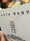Pasta Baby menu