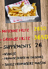 Snack Le Miam's menu