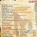 Gold Mine General Store Grill menu