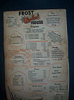 Frost Seafood House menu