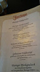 Gasthaus Feuerkugel menu