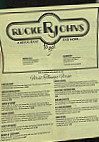 Rucker Johns menu