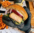 Black And White Burger Pigalle food