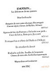 Franck Putelat menu