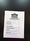 Beer Army Burger Company menu