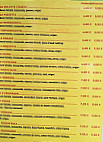 La Pizzetta menu