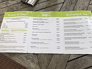 Cafe Schone Zeiten menu