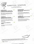 Brasserie Landal Søhøjlandet menu