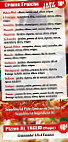 Milana'pizza Magescq menu