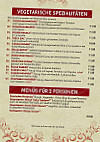Indian Palace menu