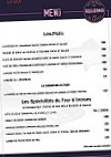 Restaurant L'Aquarama menu