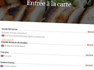 Brasserie - Pizzeria Au 48 menu
