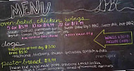 Luna Pier Beach Cafe menu