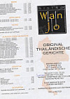 Bistro Wan-Jo menu