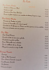 La Marmite menu