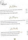 La Table De Rochegude menu