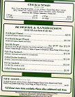 Haggerty's Steakhouse menu